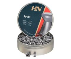 Пули H&N Sport 4,5 мм, 0,53 г (500 штук)