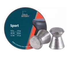 Пули H&N Sport 4,5 мм, 0,53 г (500 штук)