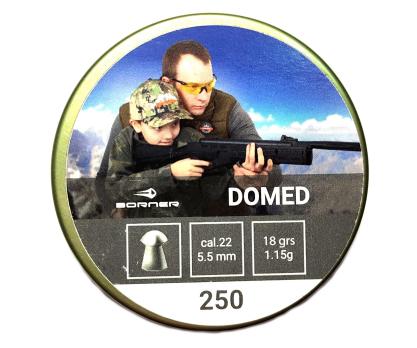Пули Borner Domed 5,5 мм 1,15г 250 штук