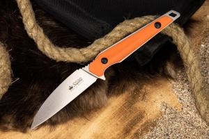 Туристический нож EDC Kizlyar Supreme Vran N690 StoneWash