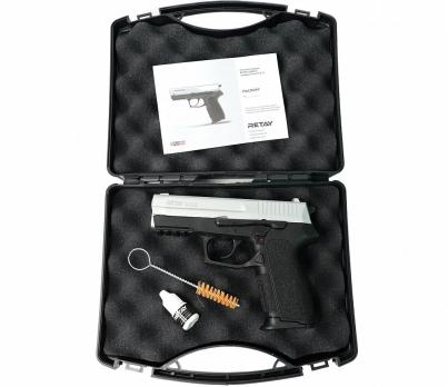 Пистолет охолощенный Retay S2022 Sig Sauer (СХП Ретай С2022), хром