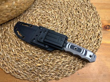 Нож фиксированный Kizlyar Supreme Echo AUS-8 белый